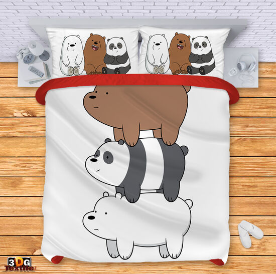 Ágynemű szett We Bare Bears