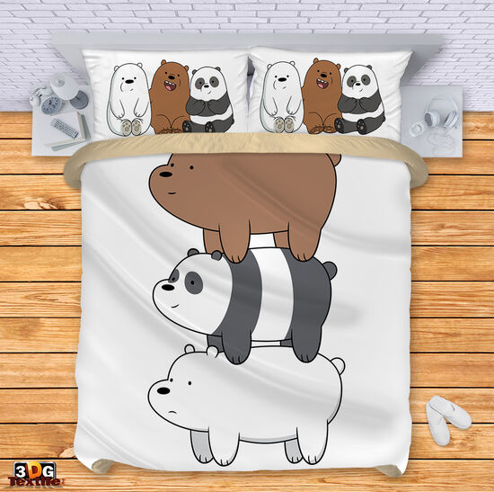 Ágynemű szett We Bare Bears