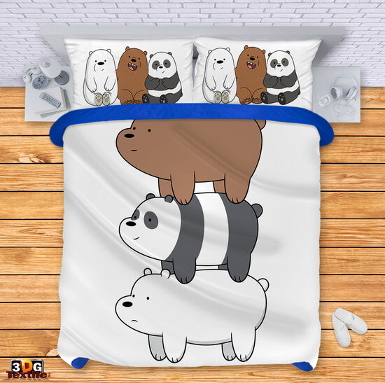 Ágynemű szett We Bare Bears