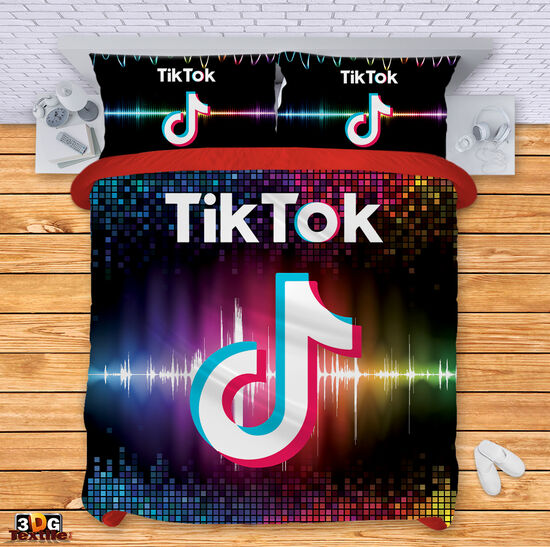 Ágynemű szett TikTok black