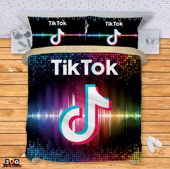 Ágynemű szett TikTok black