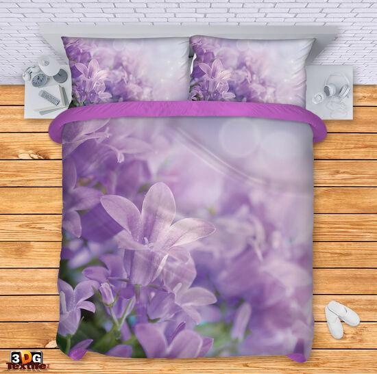 Ágynemű szett Purple Flowers