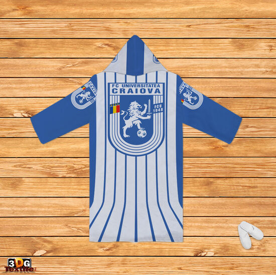 Fürdőköpeny Print FC U Craiova 1948