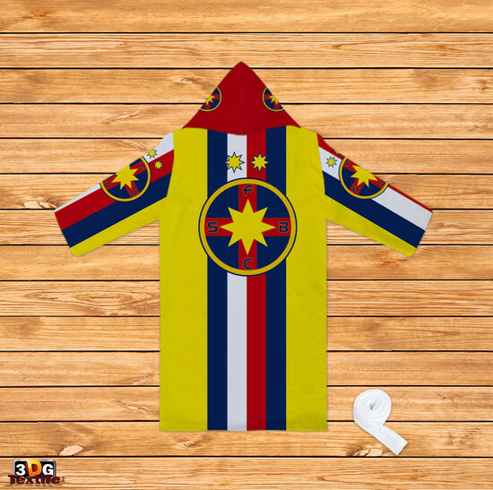 Fürdőköpeny Print FCSB