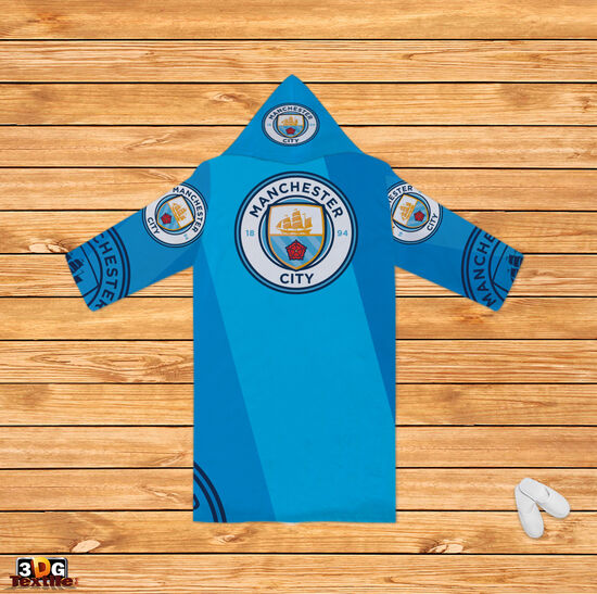 Fürdőköpeny Print Manchester City