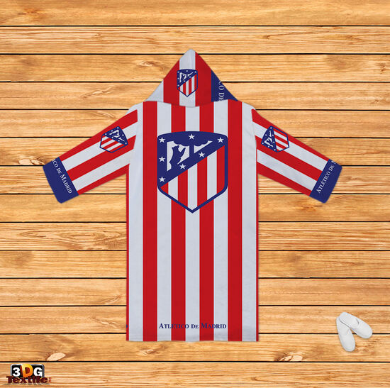 Fürdőköpeny Print Atletico Madrid