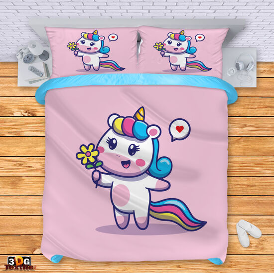 Ágynemű szett Happy unicorn