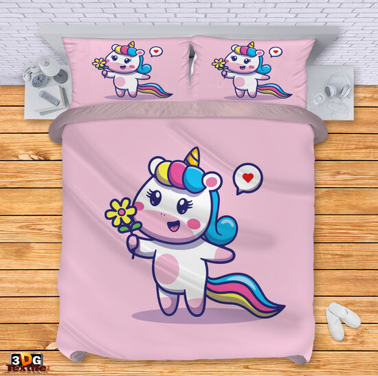 Ágynemű szett Happy unicorn