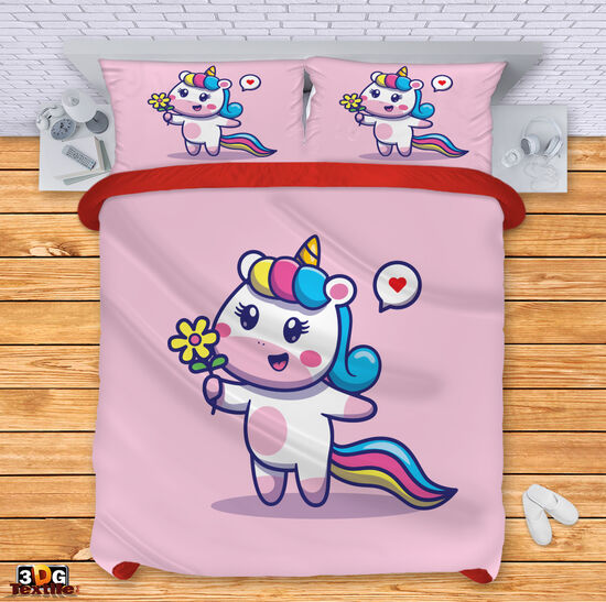 Ágynemű szett Happy unicorn