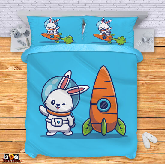 Ágynemű szett Аstronaut rabbit