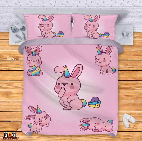 Ágynemű szett Pink unicorn