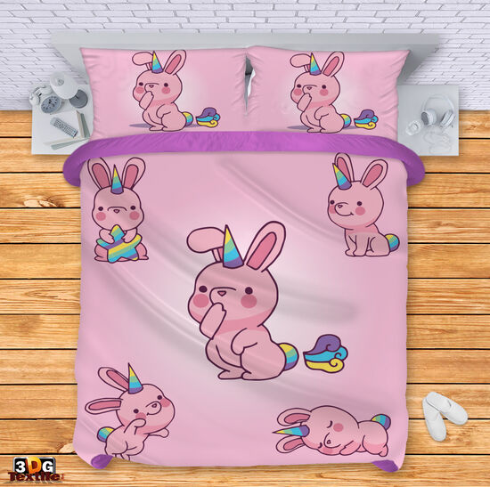 Ágynemű szett Pink unicorn
