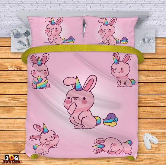 Ágynemű szett Pink unicorn