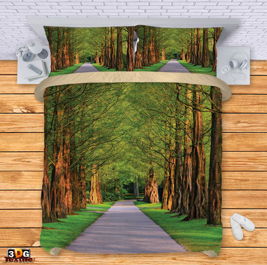 Ágynemű szett Road in the forest