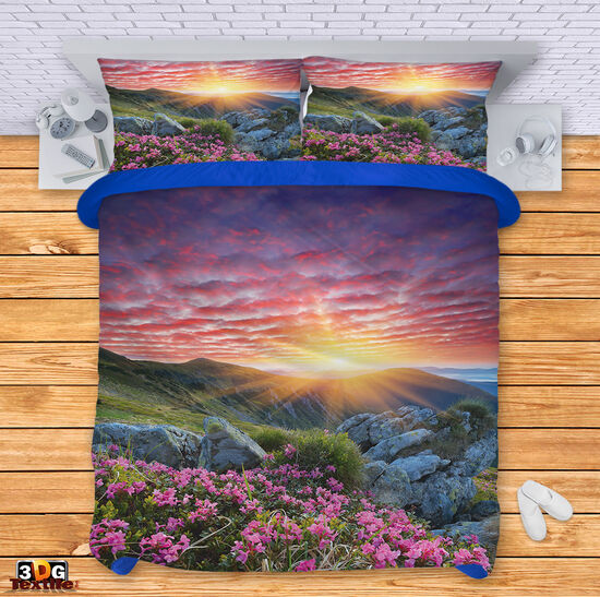 Ágynemű szett Sunset in the mountains