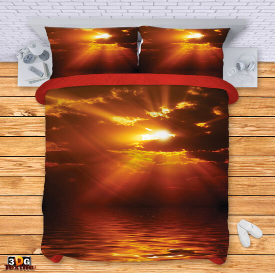 Ágynemű szett Sunset over the sea