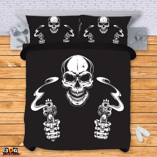 Ágynemű szett  Scull pistols