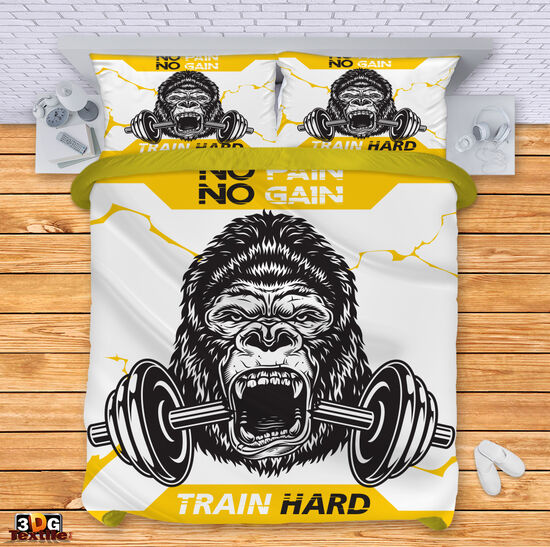Ágynemű szett No pain no gain Gorilla