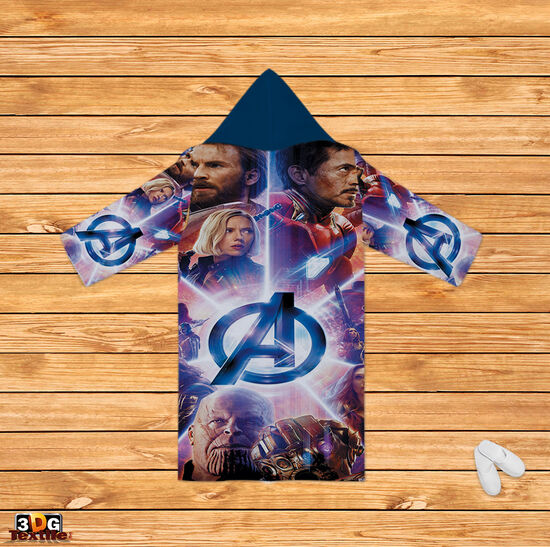 Fürdőköpeny Print The Avengers