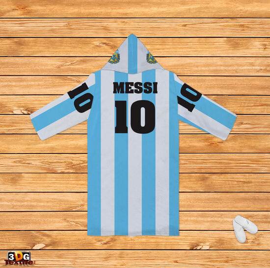 Fürdőköpeny Print The Messi Argentina 2