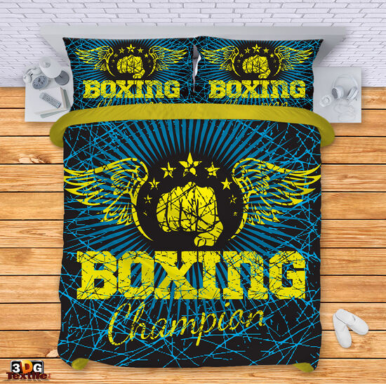 Ágynemű szett Boxing blue