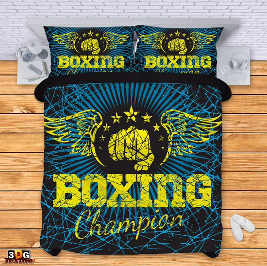 Ágynemű szett Boxing blue