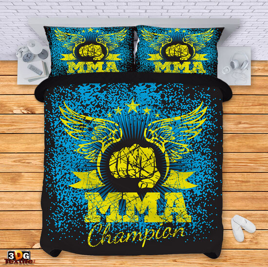 Ágynemű szett MMA blue