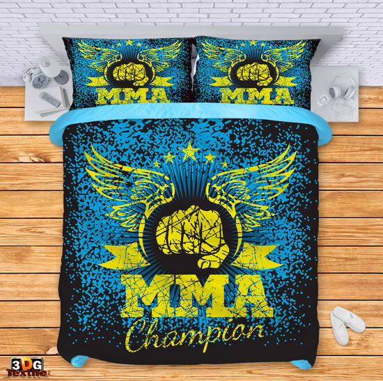 Ágynemű szett MMA blue