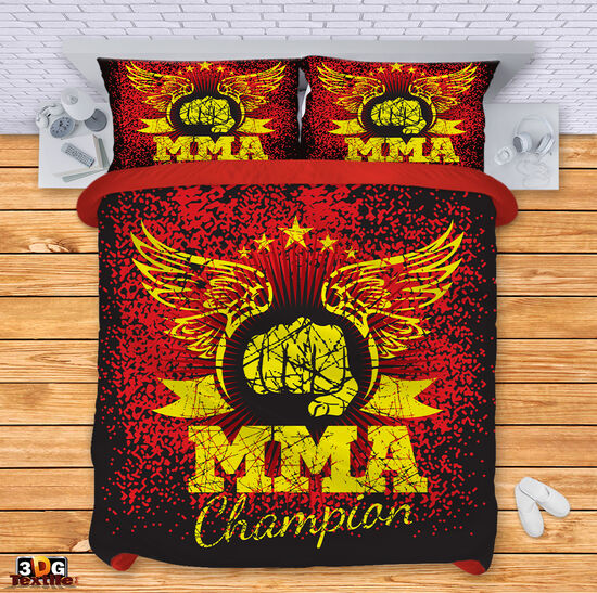 Ágynemű szett MMA red