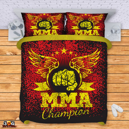 Ágynemű szett MMA red