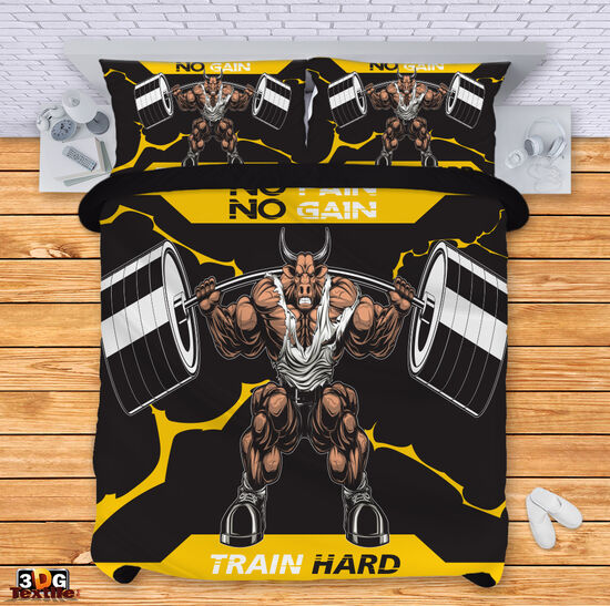 Ágynemű szett No pain no gain bull