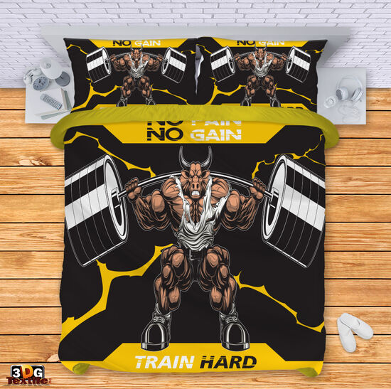 Ágynemű szett No pain no gain bull
