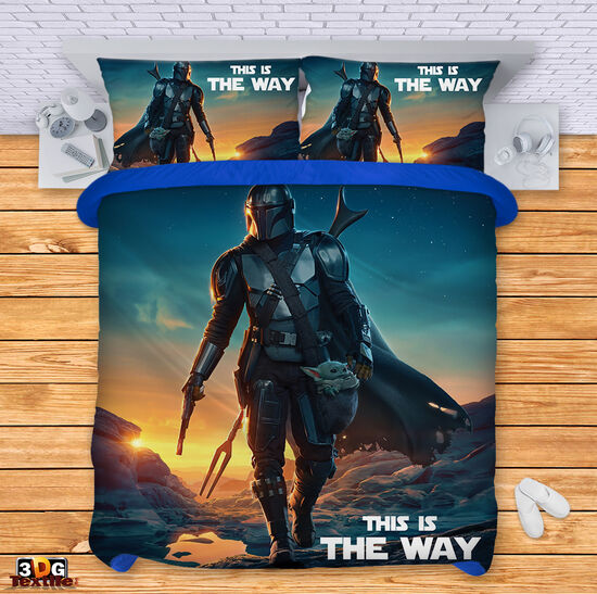 Ágynemű szett The Mandalorian