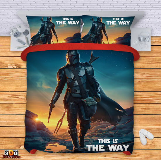 Ágynemű szett The Mandalorian