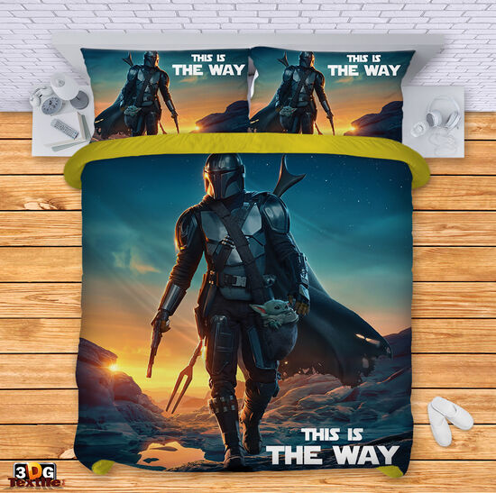 Ágynemű szett The Mandalorian