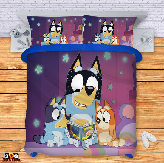 Ágynemű szett Bluey