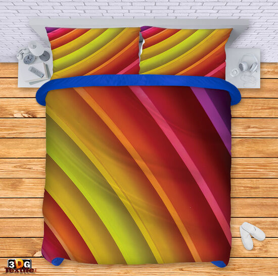 Ágynemű szett Colored lines