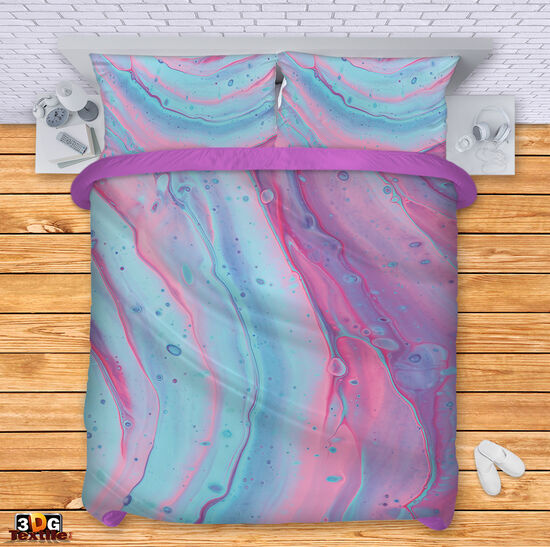Ágynemű szett Purple swirl
