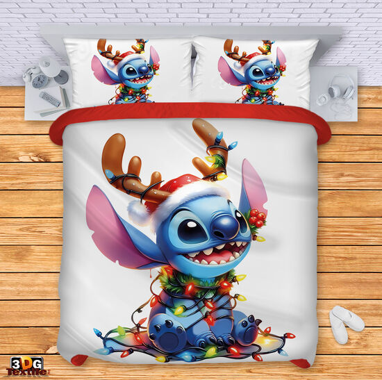 Ágynemű szett Stitch Christmas