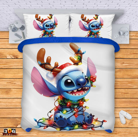 Ágynemű szett Stitch Christmas