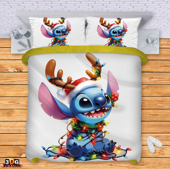 Ágynemű szett Stitch Christmas