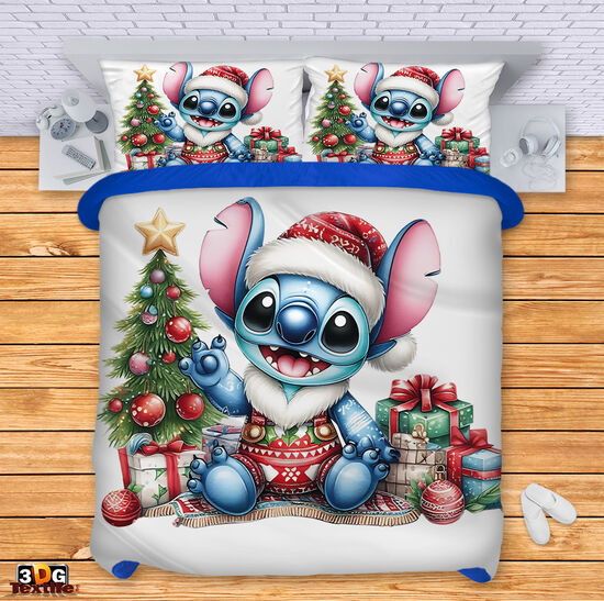 Ágynemű szett Stitch Christmas 3