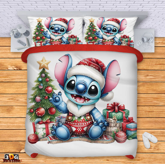 Ágynemű szett Stitch Christmas 3
