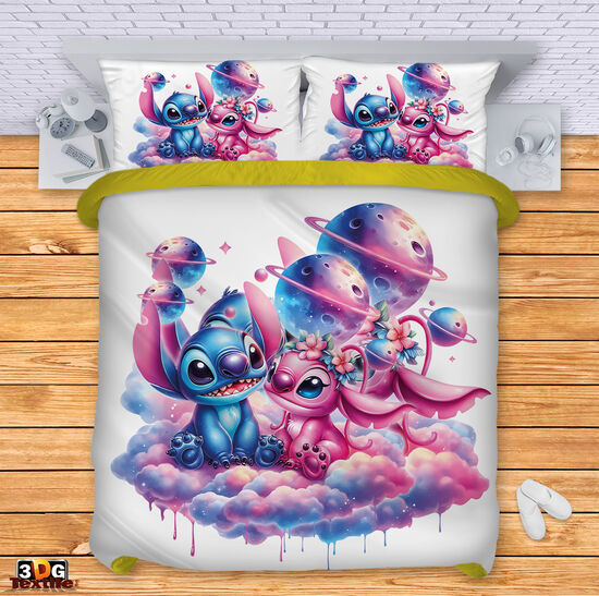 Ágynemű szett Stitch In love