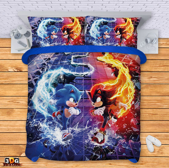 Ágynemű szett Sonic 2025