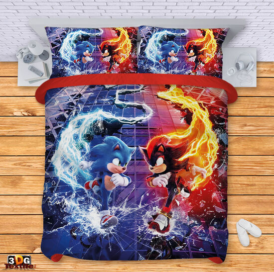 Ágynemű szett Sonic 2025