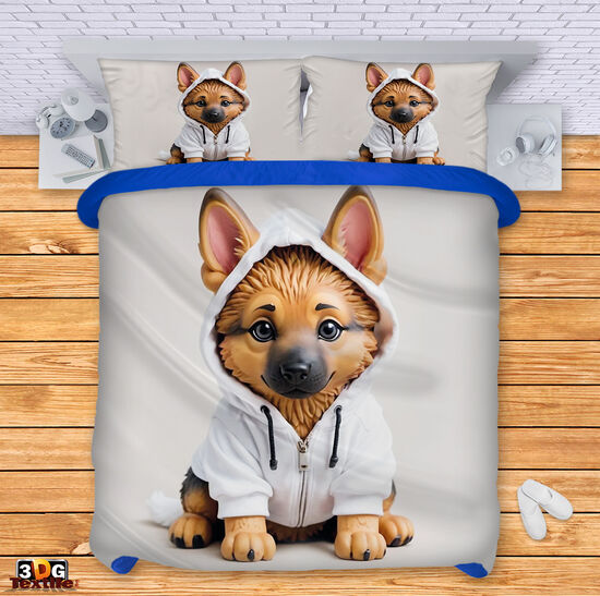 Ágynemű szett Cute dog AI