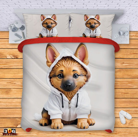 Ágynemű szett Cute dog AI