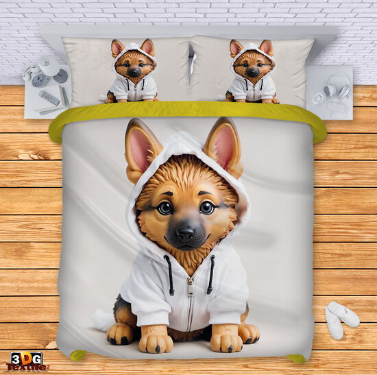 Ágynemű szett Cute dog AI