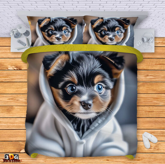 Ágynemű szett Cute dog AI 2